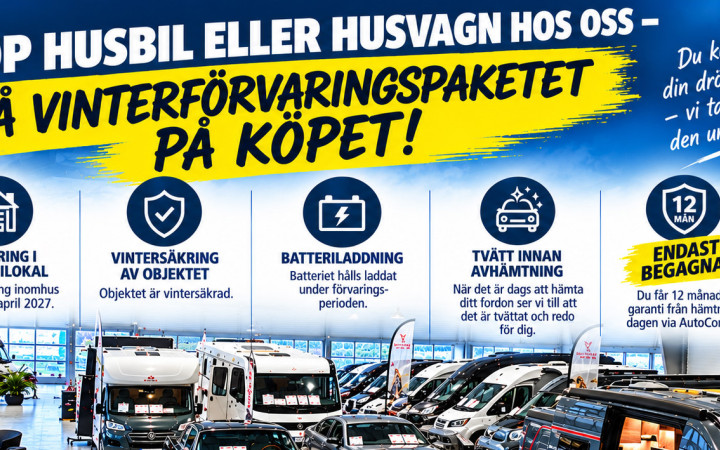 Vinterförvaringspaket – utan extra kostnad!