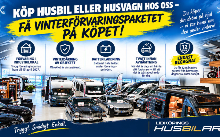 Vinterförvaringspaket – utan extra kostnad!